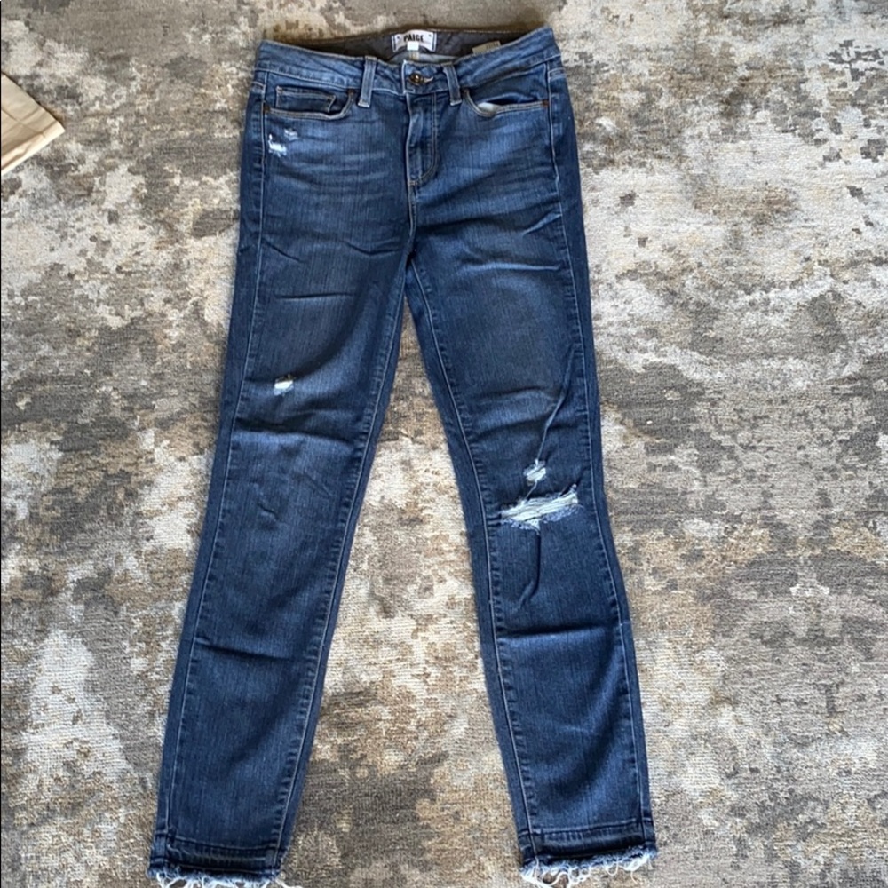 PAIGE Distressed Jeans